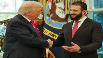 ABD Başkanı Trump, Suriye Cumhurbaşkanı Şara ile görüştü