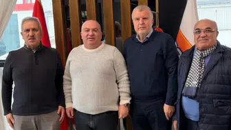 Ali Kaya’ya Başkanlardan Ziyaret