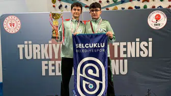 Selçuklunun yıldızları milli takım kürsüsünde