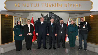 Gümrük Müdürlüğü’nden Maksut Yüksek’e ziyaret