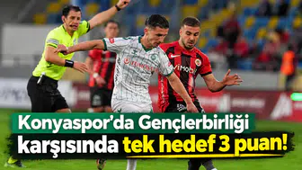 Konyaspor'da Gençlerbirliği karşısında tek hedef 3 puan!