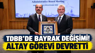 TDBB’de bayrak değişimi! Altay görevi devretti