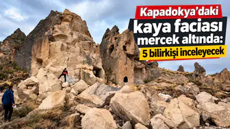 Kapadokya’daki Kaya Faciası Mercek Altında: 5 Bilirkişi İnceleyecek