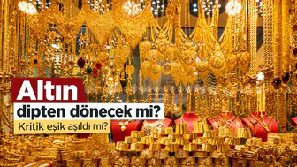 Altın Dipten Dönecek mi? Kritik Eşik Aşıldı mı?