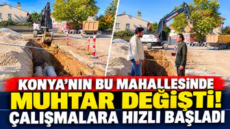 Konya’nın bu mahallesinde muhtar değişti! Çalışmalara hızlı başladı