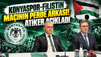 Konyaspor-Filistin maçının perde arkası! Atiker açıkladı
