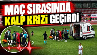 Maç sırasında kalp krizi geçirdi