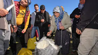 Konya’da mağaralardan 10 ton peynir çıkarıldı! Yüzyıllık gelenek yaşatılıyor!