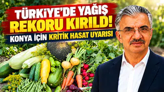 Türkiye’de yağış rekoru kırıldı! Konya için kritik hasat uyarısı