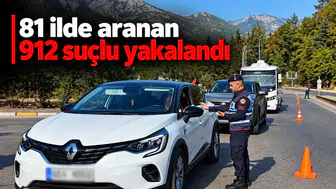 81 ilde aranan 912 suçlu yakalandı