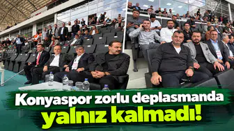 Konyaspor zorlu deplasmanda yalnız kalmadı!