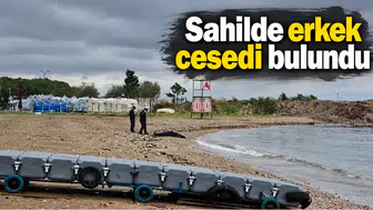 Sahilde erkek cesedi bulundu