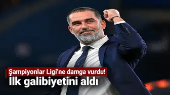 Şampiyonlar Ligi'ne damga vurdu! İlk galibiyetini aldı