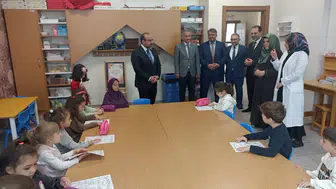 Konya İl Müftüsü Celal Büyük’ten miniklere sürpriz ziyaret