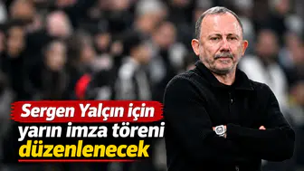 Sergen Yalçın için yarın imza töreni düzenlenecek