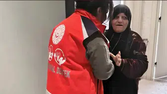Konya’da Filistinli aileler evlerinde ziyaret edildi!
