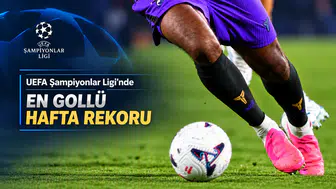UEFA Şampiyonlar Ligi'nde en gollü hafta rekoru