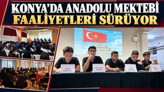 Konya’da Anadolu Mektebi faaliyetleri sürüyor