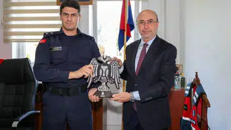Başkan Pekyatırmacı, Selçuklu’nun yeni güvenlik müdürlerini ziyaret etti