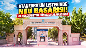 NEÜ’lü 20 akademisyen dünyanın en etkili bilim insanları arasında