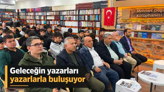 Geleceğin yazarları yazarlarla buluşuyor