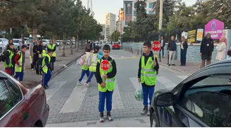 Trafikte Nezaket ve Görgü Kuralları etkinlikleri devam ediyor