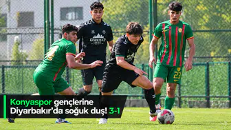 Konyaspor gençlerine Diyarbakır'da soğuk duş! 3-1
