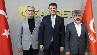 Konya teşkilatı Ankara’da: Mahmut Arıkan’la gündem masaya yatırıldı