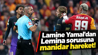 Lamine Yamal'dan Lemina sorusuna manidar hareket!