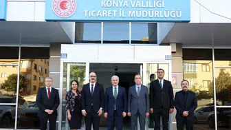Vali İbrahim Akın, Ticaret İl Müdürlüğünü ziyaret etti