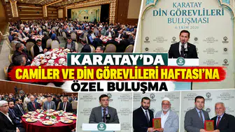 KARATAY’DA CAMİLER VE DİN GÖREVLİLERİ HAFTASI KUTLANDI