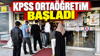 KPSS Ortaöğretim başladı