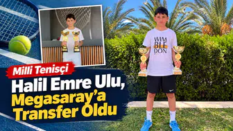 Milli Tenisçi Halil Emre Ulu, Megasaray’a transfer oldu