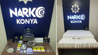 Konya’da uyuşturucu operasyonu: 8 şüpheli yakalandı