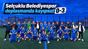 Selçuklu Belediyespor deplasmanda kayıpsız! 0-3