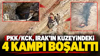 PKK/KCK, Irak'ın kuzeyindeki 4 kampı boşalttı