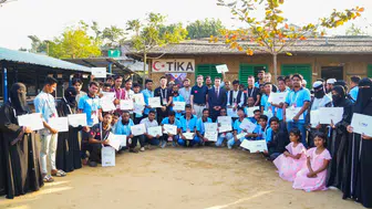 Konya Büyükşehir VE TİKA’DAN Arakanlı mültecilere afet eğitimi