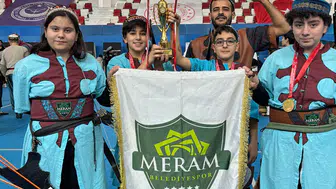 Meram Belediyespor’dan çifte gurur