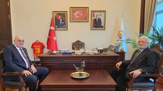 Konya'nın gıda devi Başkanı Erkoyucu, AK Parti Genel Merkezde ne görüştü?