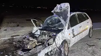 İki otomobil çarpıştı: 2 yaralı