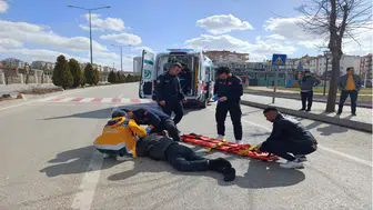 Minibüsün çarpması ile 32 metre ileri fırlayan yaya öldü