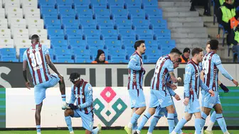 Trabzonspor sahasında kazanarak zirve takibini sürdürdü