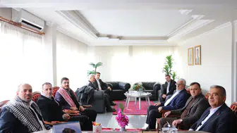 Konya’da Filistin gündemi: Hamas Temsilcisi Saadet Partisi teşkilatıyla buluştu!