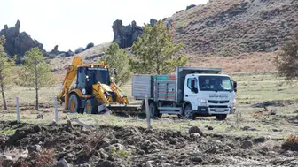 Konya ilçesi bölgeyi şantiye alanına dönüştürdü!