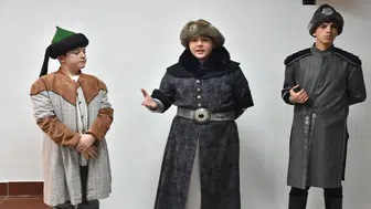 Geleceğin esnafı tiyatro oyunuyla Ahiliği anlatıyor