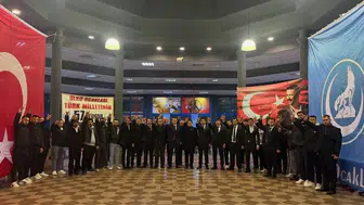 Konya Ülkü Ocakları Başkanı Türkoğlu üniversitelilerle iftarda buluştu
