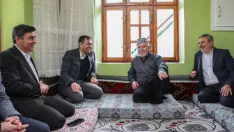 AK Parti Konya İl Başkanı Özgökçen Meram’da hane ziyaretlerinde