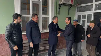 Konyalı Başkan Hüdaverdi Camii’nde vatandaşlarla buluştu