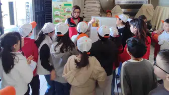 Konya'da geleceğin çiftçileri iş başında