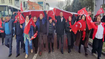 İYİ Partiden, Milli Birlik ve Bayrak Yürüyüşü